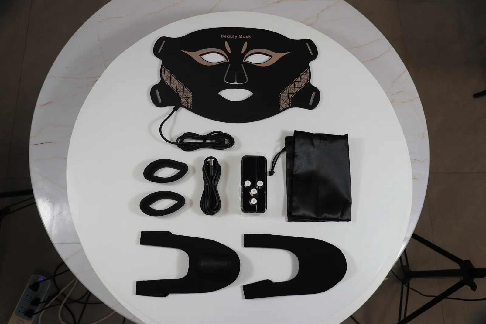 LED light therapy kit prepared for distributor review