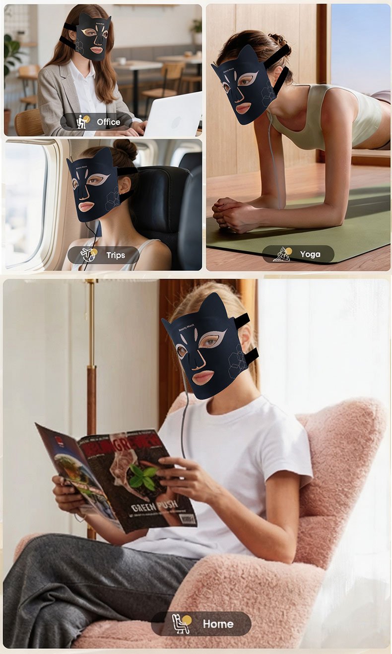 M06 Cat-Ear LED Light Therapy Mask detail page 9