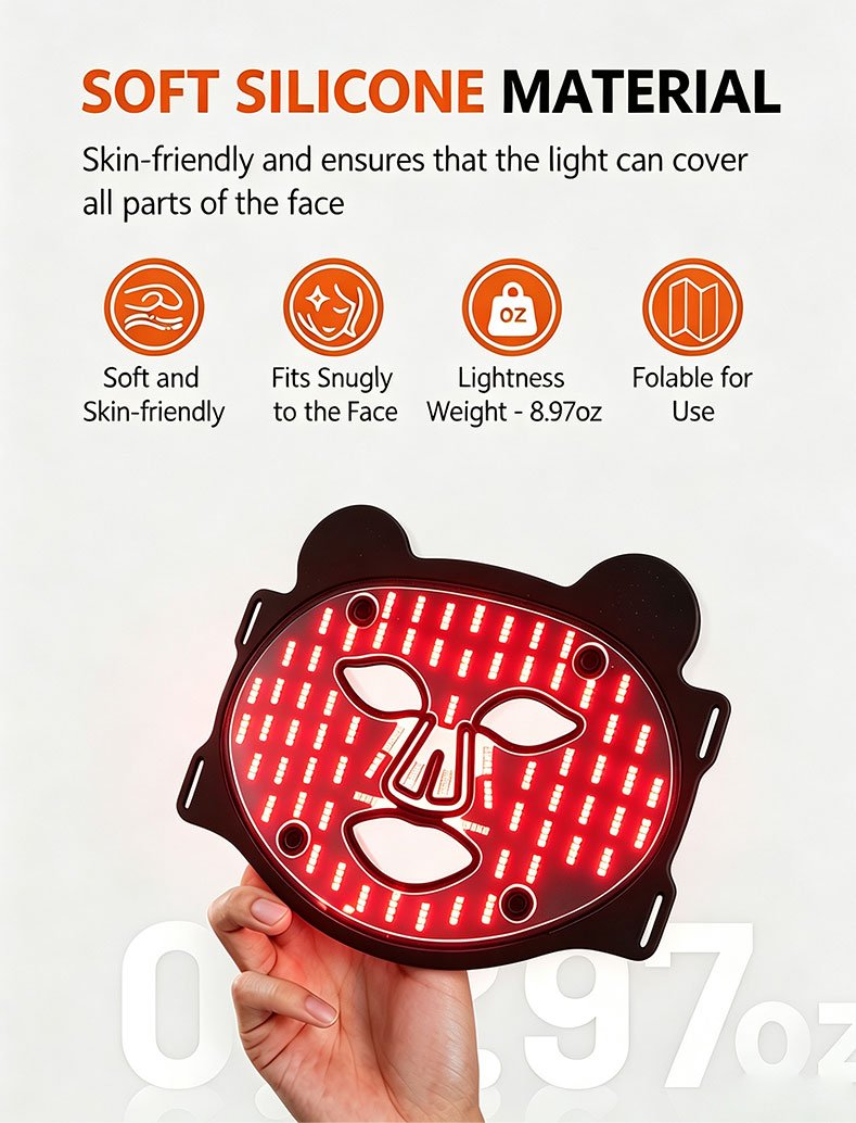 M07 LED Light Therapy Mask detail page 8