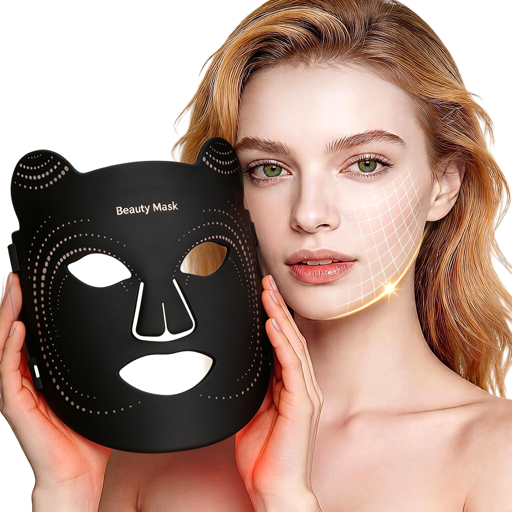 M07 Bear-Ear LED Light Therapy Mask