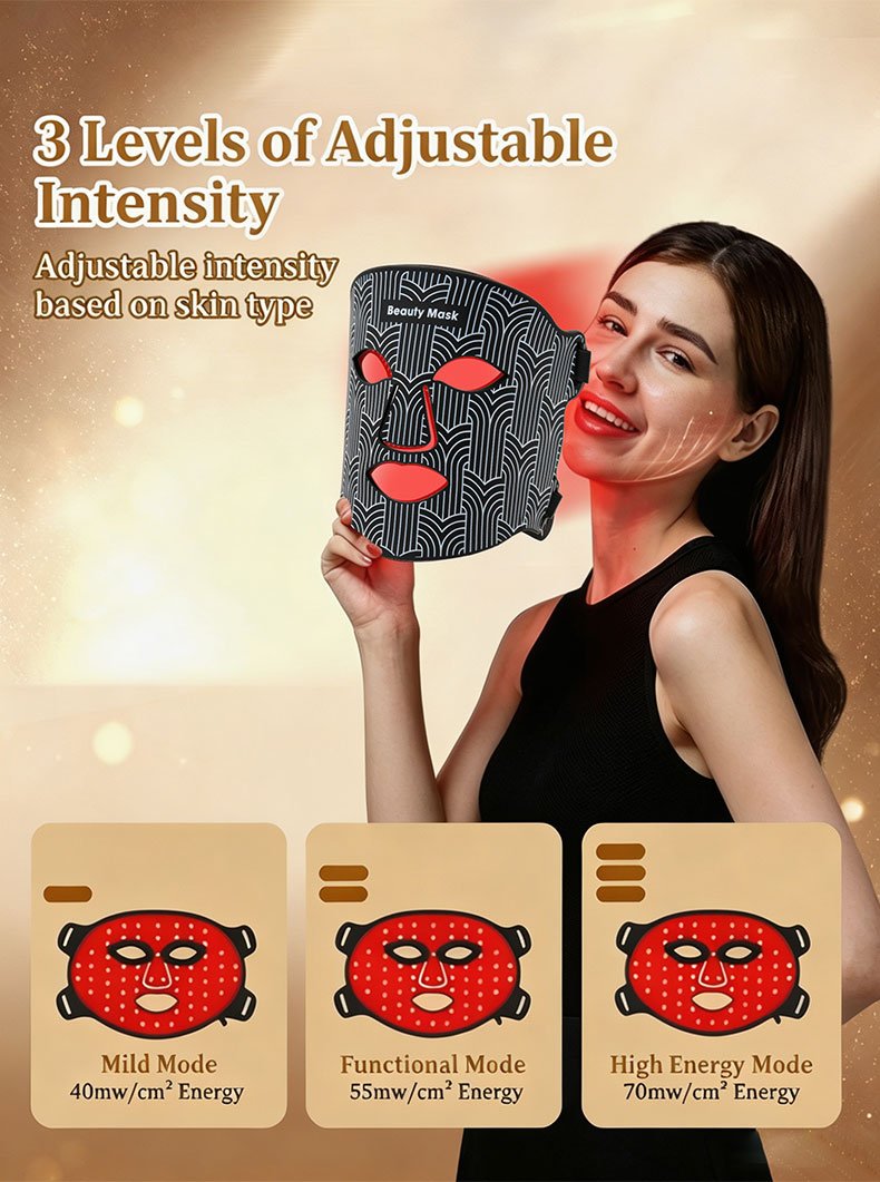 M09 LED Light Therapy Mask detail page 5