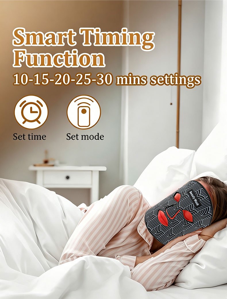 M09 LED Light Therapy Mask detail page 6