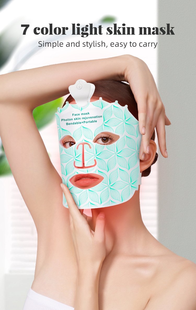 Crown Petal LED Face Mask detail page 1