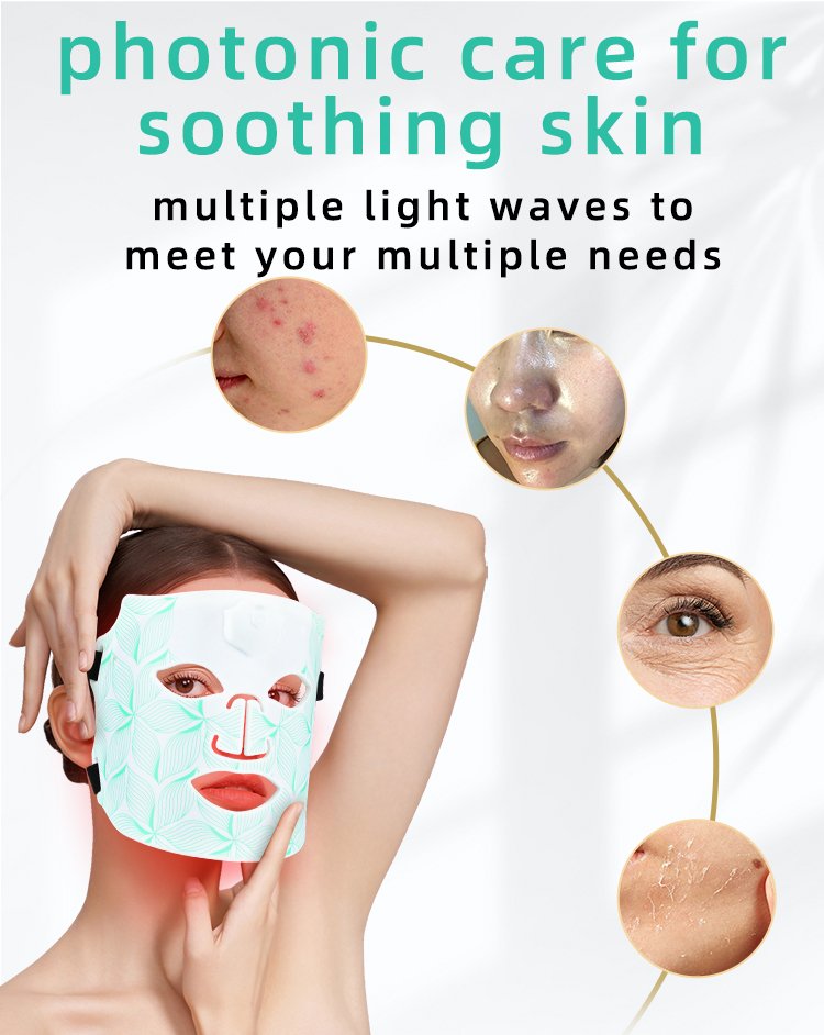Diamond Silicone LED Beauty Mask detail page 3