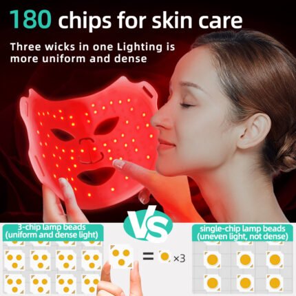 Diamond Silicone LED Beauty Mask – main image 2