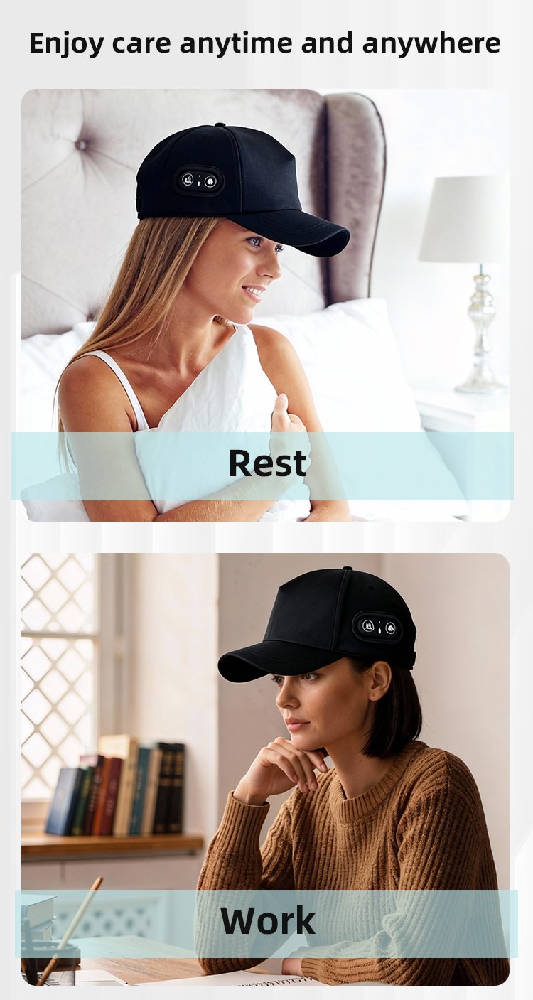 Wearable Red Light Hair Care Cap detail page 8