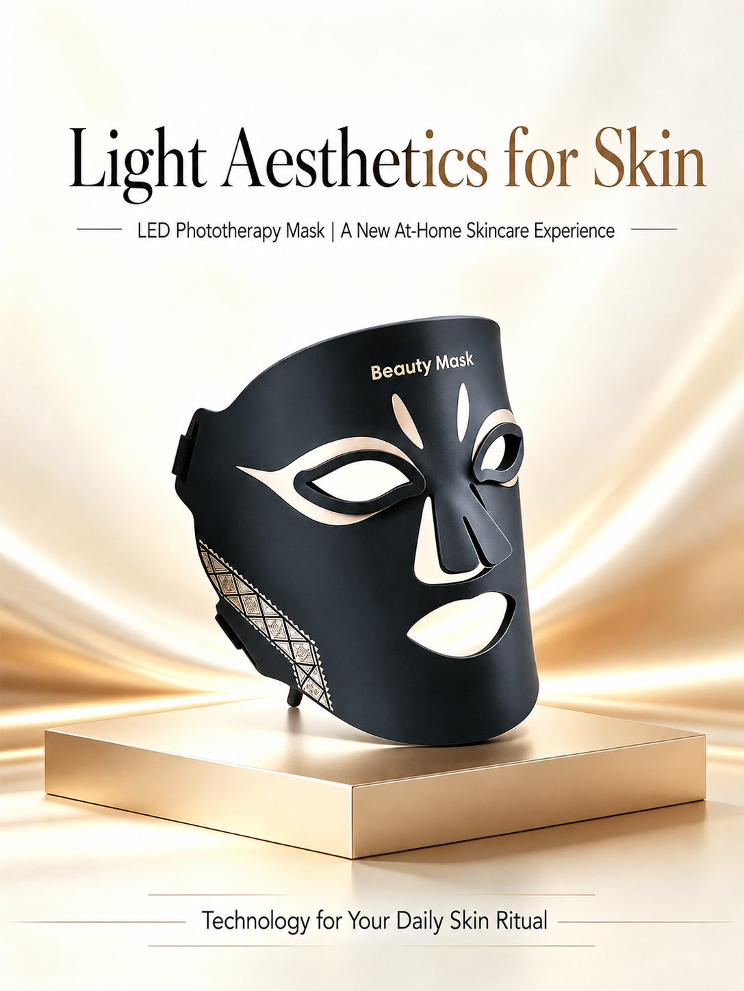 M01 LED Light Therapy Mask detail page 1