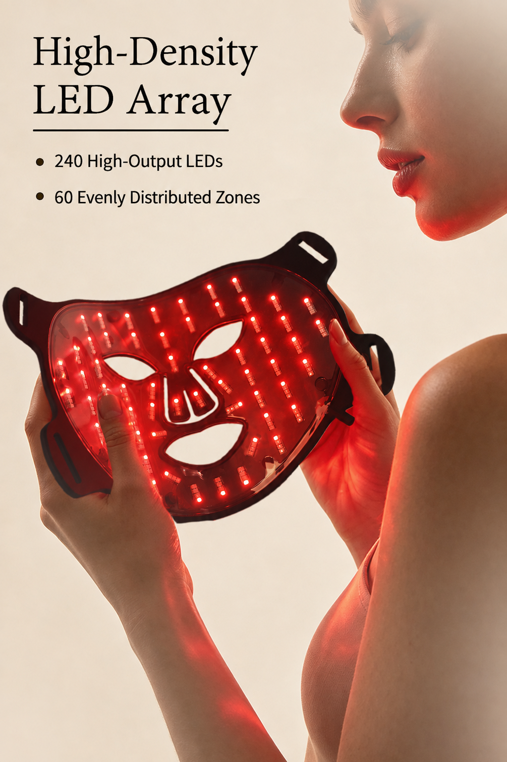 M01 LED Light Therapy Mask detail page 3