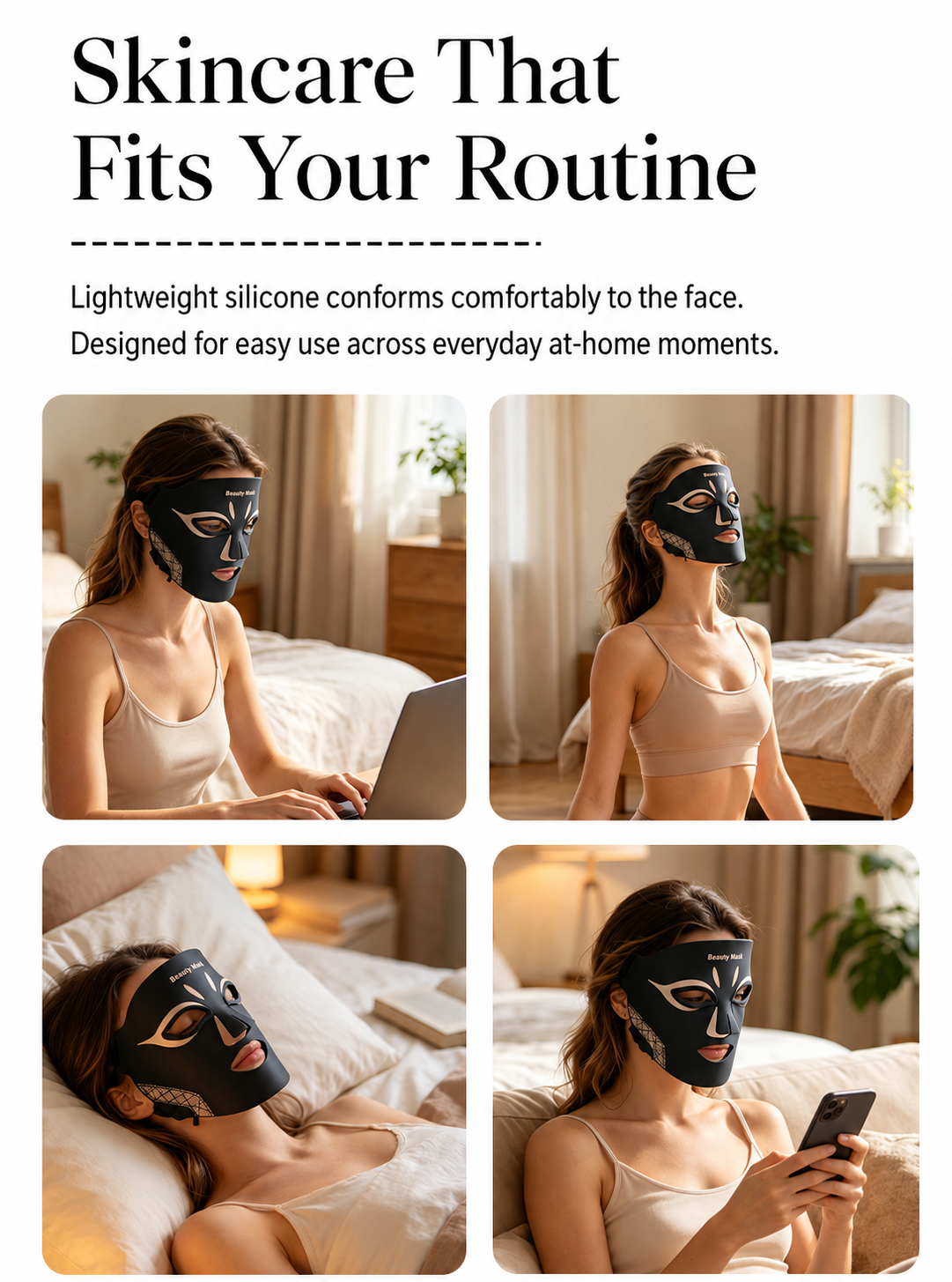 M01 LED Light Therapy Mask detail page 6