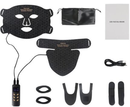 QZ003 Four-Ear Open-Nose LED Face & Neck Set