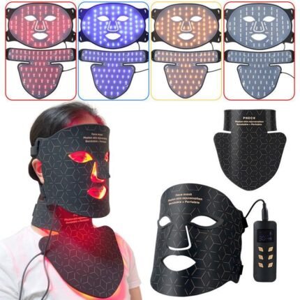 QZ004 Four-Ear LED Face & Neck Set