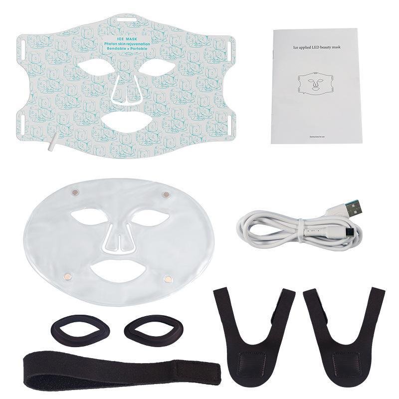 QZ013 Cooling LED Face & Neck Set