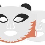 QZ019 Panda Cooling LED Face Mask