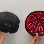 QZ050 Beret-Style Red Light Hair Care Cap